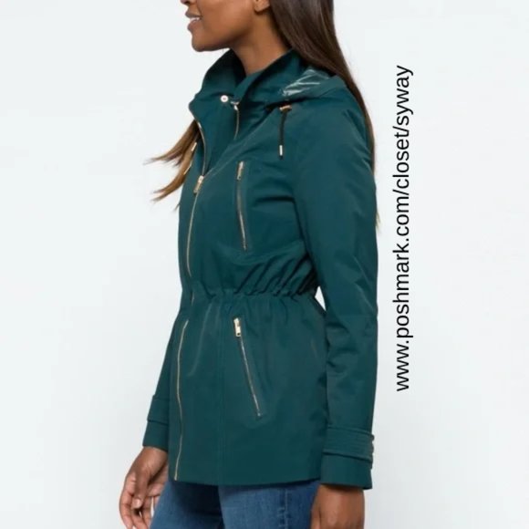 Marc New York Petra Cargo Rain Jacket - Picture 15 of 17